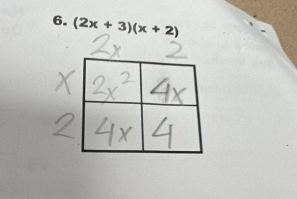 (2x+3)(x+2)