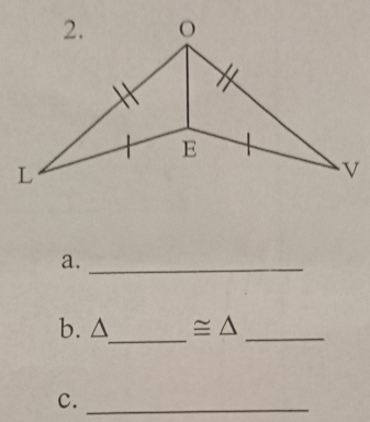 △ ≌ △ _ 
c._