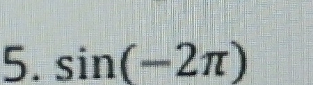 sin (-2π )