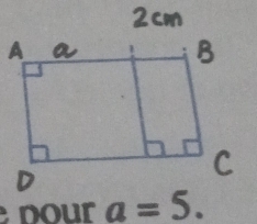 nour a=5.