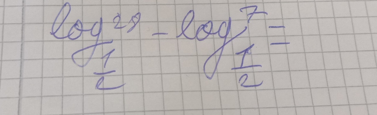 frac log^29 1/2 -log _ 1/2 ^2=