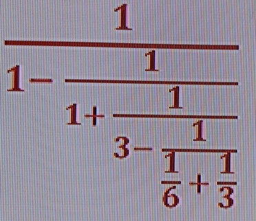 frac 11-frac 11+frac 13- 1/5 