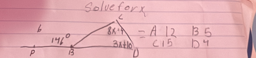 Solve fork
=A12B5
(15 D^4