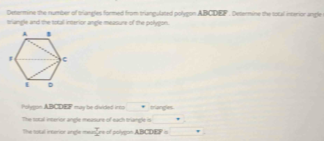 Solved: Determine the number of triangles formed from triangulated ...
