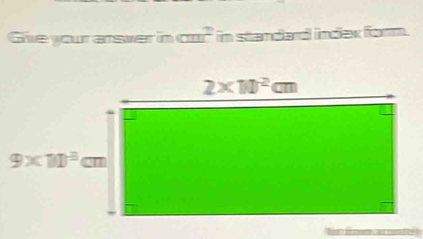 Give your arswer in cu" in stardard index form.