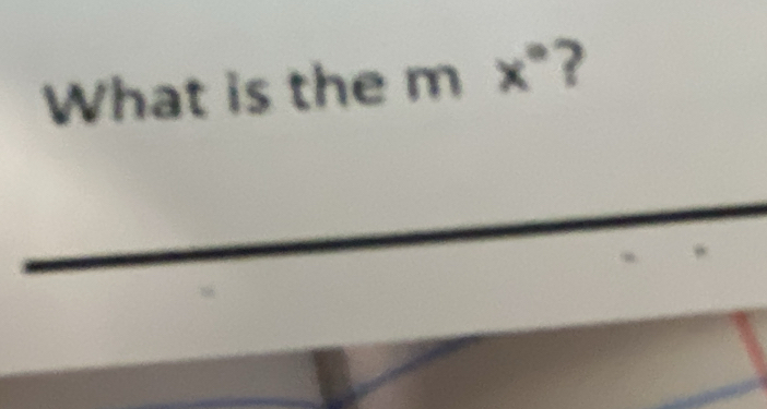 What is the mx° ?