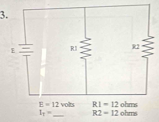 I_T= _ohms
R2=12