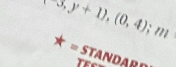 (5,y+1),(0,4);m 
= STANDARD