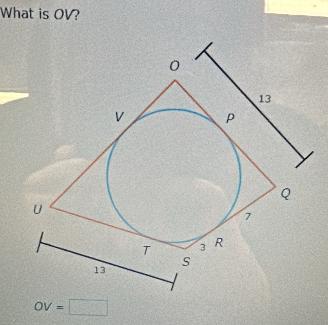 What is OV?
OV=□