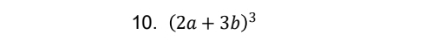 (2a+3b)^3