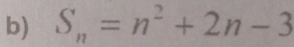 S_n=n^2+2n-3