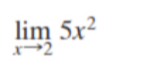 limlimits _xto 25x^2