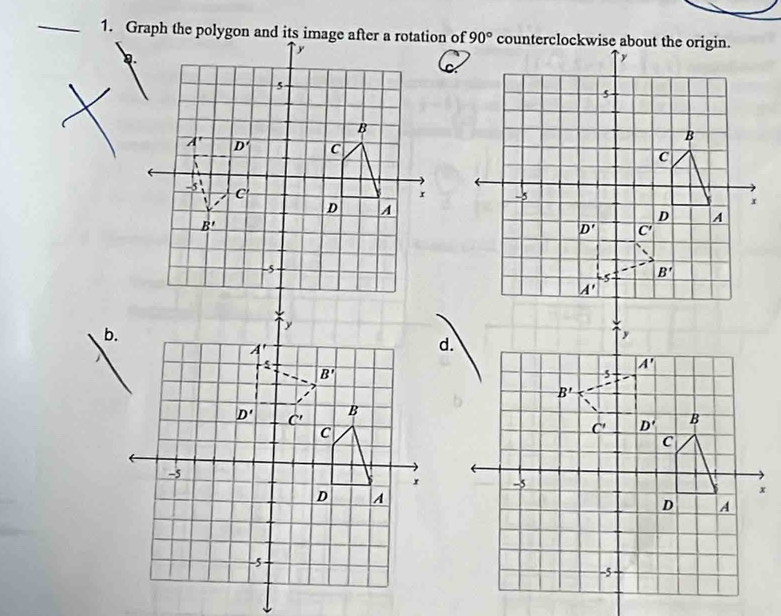 A'
5
B'
C' D' B
c
-5 x
D A
-5