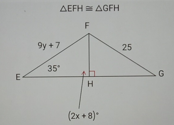 △ EFH≌ △ GFH