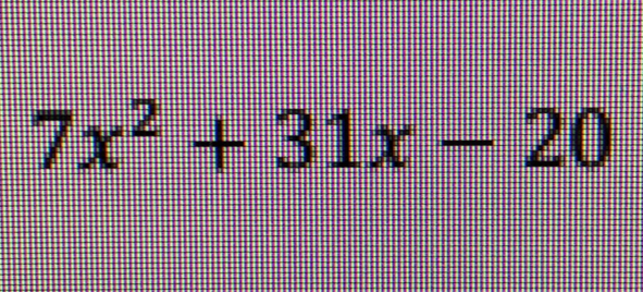 7x^2+31x-20