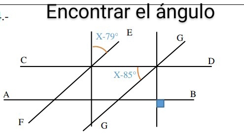 Encontrar el ángulo
A