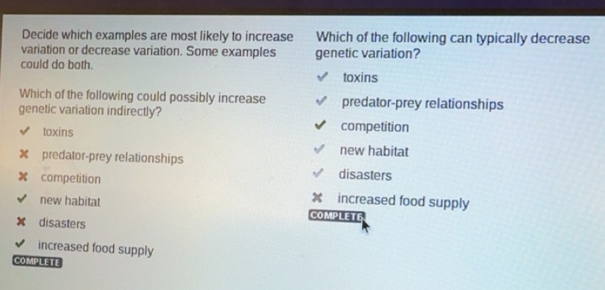 Solved: Decide which examples are most likely to increase Which of the ...