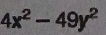 4x^2-49y^2