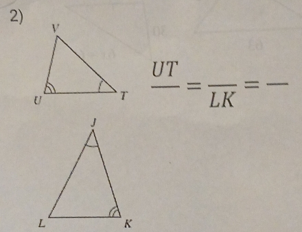 frac UT=frac LK= ^□ 