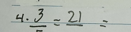 frac 3=frac 21=