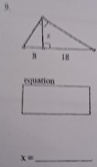 equation
x= _