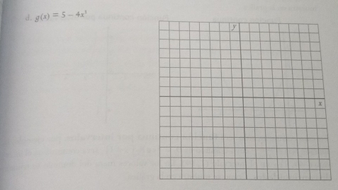 g(x)=5-4x^3