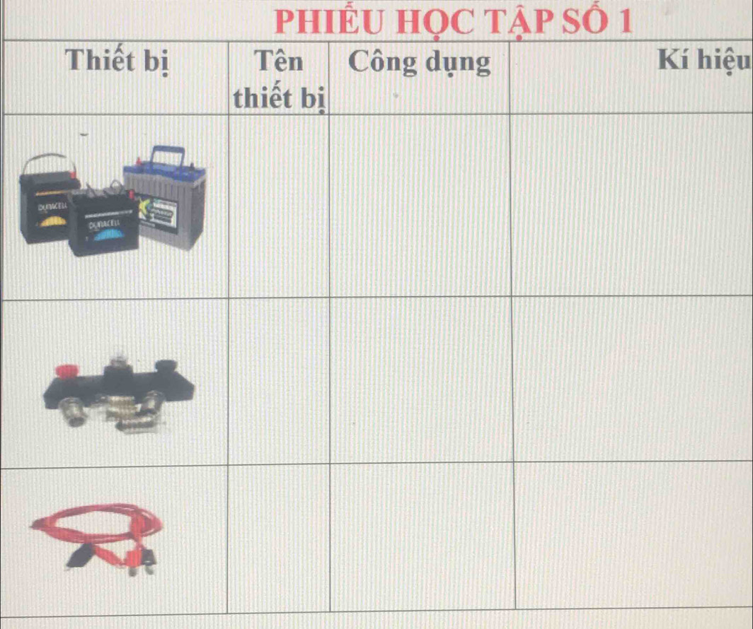 PHIÊU HỌC TẠP Số 1
ệu