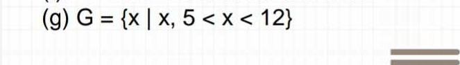 G= x|x,5