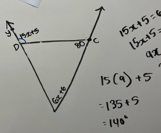 15x+5=6
15x+5=
ax
a
15(9)+5
=135+5