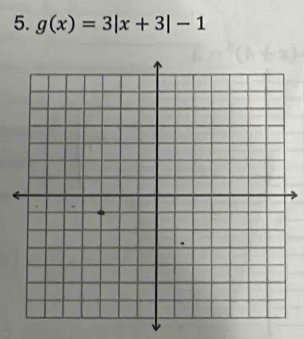 g(x)=3|x+3|-1