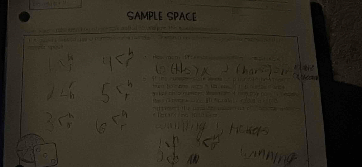 SAMPLE SPACE