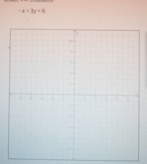 -x+3y<6</tex>