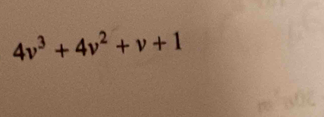 4v^3+4v^2+v+1