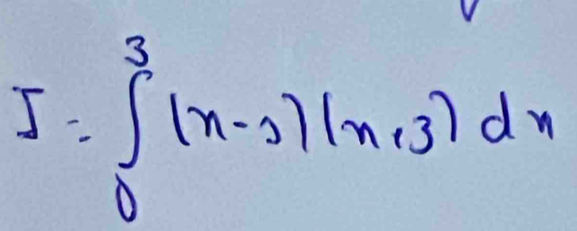 ∈tlimits _0^3|x-3|(x,3)dx