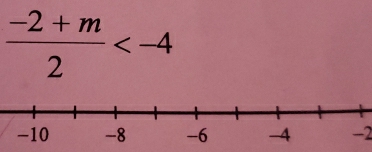  (-2+m)/2 
-2