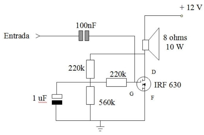 + 12 V
E