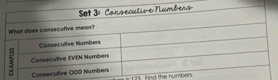 r is 123. Find the nu