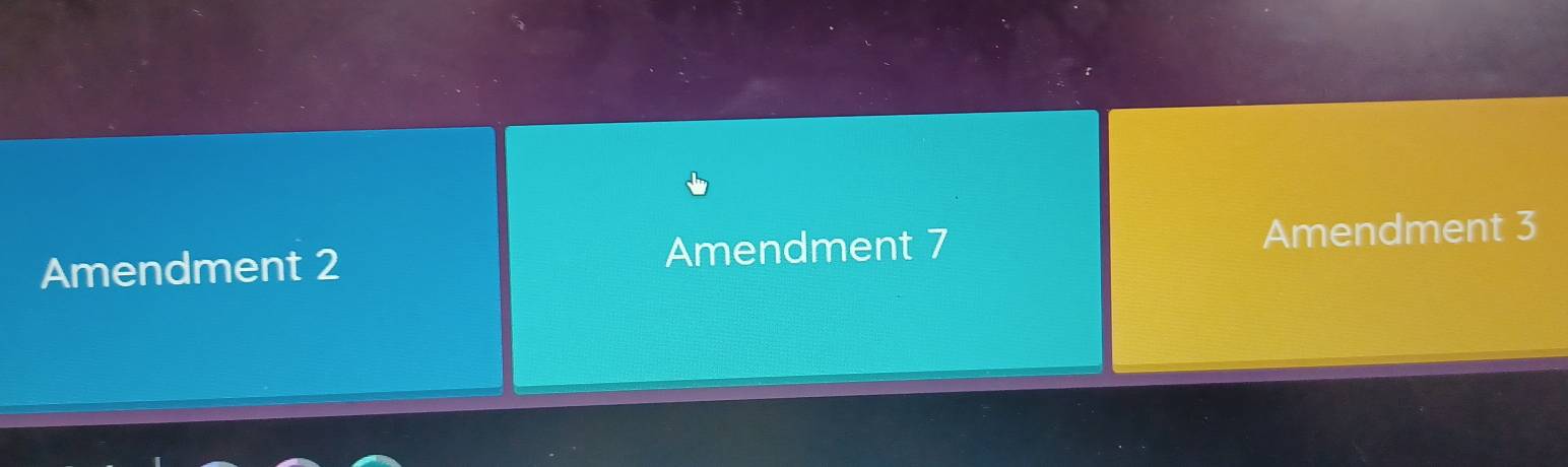 Amendment 2 Amendment 7 Amendment 3