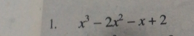 x^3-2x^2-x+2