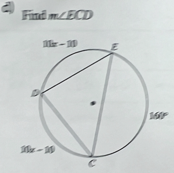 fnt m∠ ECD