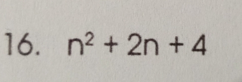 n^2+2n+4