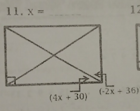 X= _
12