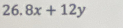 8x+12y