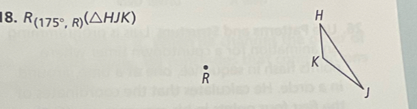 R_(175°,R)(△ HJK)
R