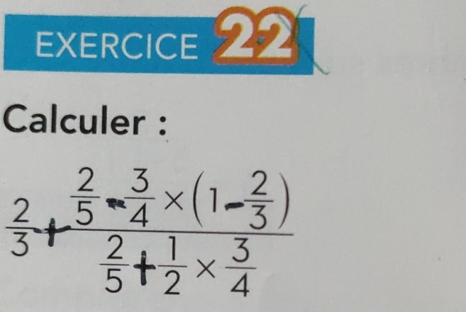 Calculer :