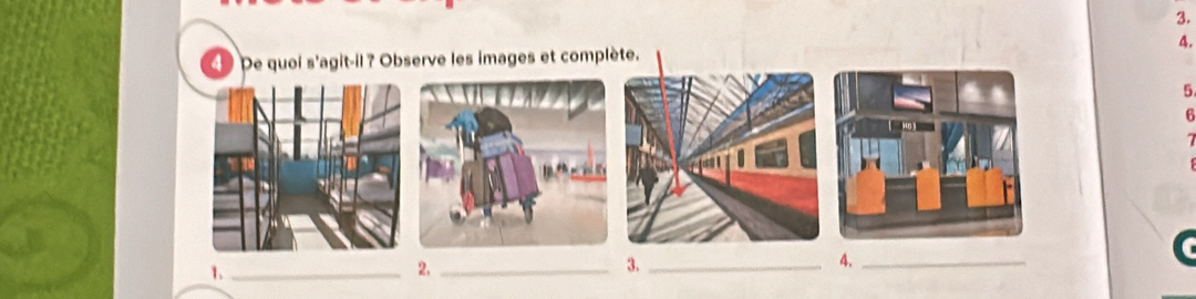 4 ) De quoi s'agit-il ? Observe les images et complète. 
5. 
6 
7 
4._ 
1._ 
2._ 
3._