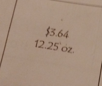 $3.64
12.25`oz.