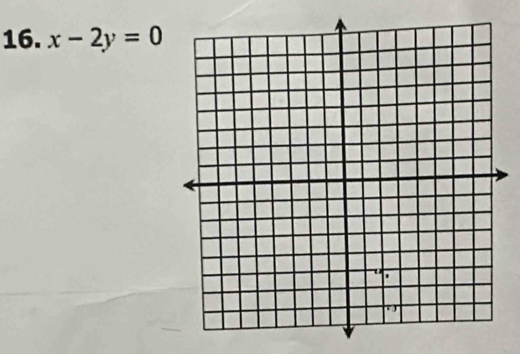 x-2y=0