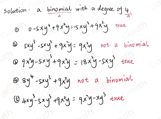 Solved: Which could be the missing first term of the expression that ...