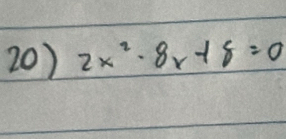 2x^2-8x-18=0